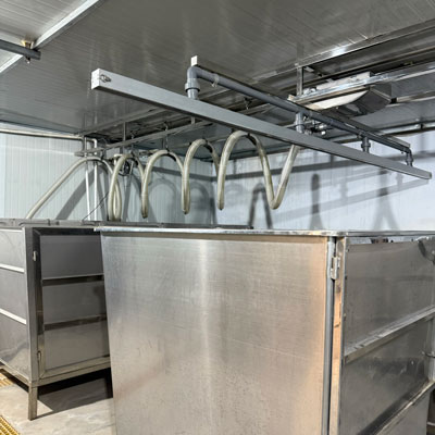 全自動(dòng)移動(dòng)式豆芽淋水線